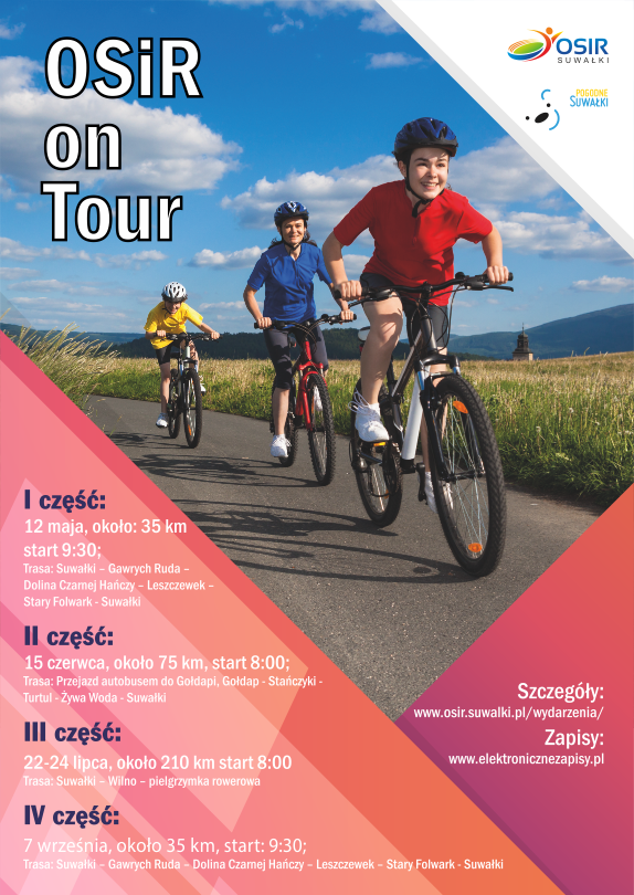 „OSiR on Tour” 4 edycja cyklu wycieczek rowerowych