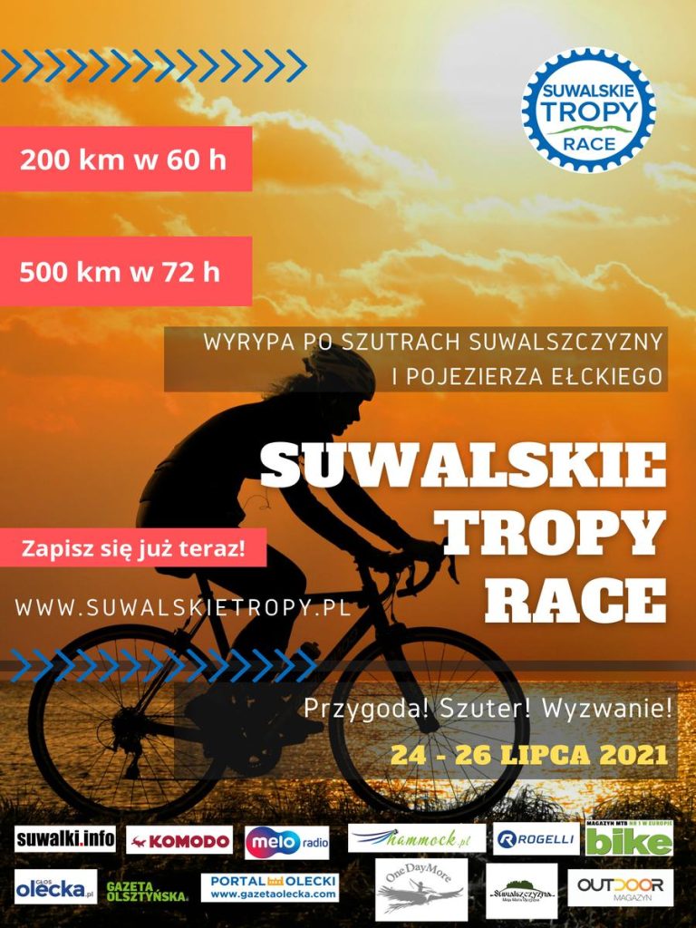 Suwalskie Tropy Race – Długodystansowe Zawody Rowerowe 24-27.07.2021